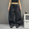 Pantalones de silueta básica con dobladillo curvo y detalles de arco fruncido, simples y versátiles, corte holgado, pantalones largos adelgazantes y casuales