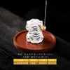 Queimador de Incenso Criativo de Cerâmica Fofo de Tigre para Uso Interno em Casa, Suporte de Incenso de Pé, Bandeja de Incenso, Suporte de Incenso para Cerimônia do Chá, Ornamento de Queimador de Incenso
