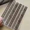 Adesivos de Unha Borboleta de Renda Estilo Japonês 3D Em relevo Tira de Renda Listrada Francesa Adesivos de Unha Atacado