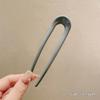 Pente de cabelo com bolinha de carne da Coreia do Sul Presilha de cabelo em U Pente de cabelo clip de cabelo grampo de cabelo acessório de cabelo