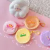 Bolsa de felpa de hierro para monedas linda portátil bolsa para auriculares chica estudiante moneda llave mini bolsa de almacenamiento al por mayor