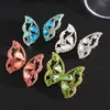 Pendientes de plata con diseño de ala de gota de agua redonda y diamantes, de diseño transfronterizo europeo y americano, pendientes de moda para commuting, pendientes de diseño nicho para mujer