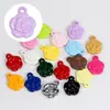 Colgante de Flor Colorida de Acrílico Colgante Cadena de Teléfono Móvil Llavero Colgante de Bolsa Material Accesorios para Joyería DIY Venta al por Mayor