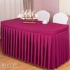 Mantel de Mesa para Sala de Conferencias Personalidad Actividades de Exposición Mesa de Registro de Negocios Falda de Mesa Falda de Mesa Tela Rectangular para Mesa Cubierta de Escritorio