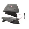Pedal de pie para oficina Taburete para pies debajo de la mesa Otomana Anti-deformación con Pata Acolchada Reposapiés Ajustable Taburete Otomana Elevación de Piernas