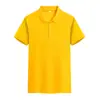 Camisa Polo Camisa Publicitaria Impresa Cuello Camisa Manga Corta Camiseta Personalizada Ropa de Trabajo para Hombres y Mujeres Logo Impreso Ropa para Actividades Grupales