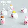 Muñeca de Vaca Pequeña Profesional de Color Sólido para Joyería DIY, Llavero al por Mayor, Colgante, Funda para Teléfono Móvil, Agujero para Zapatos, Accesorios al por Mayor