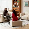 Sofá nuevo 2025, adecuado para apartamentos pequeños y propiedades de alquiler, sofá recto de tres plazas para sala de estar, estilo moderno de mediados de siglo, sofá Bauhaus para uso doméstico