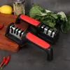 Amolador de Facas Doméstico, Ferramenta Rápida para Afiar Facas, Haste de Pedra de Afiar, Ferramenta para Afiar Facas de Cozinha, Haste Afiadora, Ferramenta Mágica para Afiar Facas
