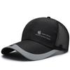 Gorra de béisbol larga y transpirable para exteriores, de verano, para hombre y mujer, informal, de malla, transpirable