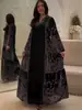 2025 Amazon Europeo y Americano Transfronterizo Otoño Nuevo Vestido de Moda Estampado Suelto de Manga Larga para Mujer