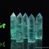 Venda transfronteiriça coluna de cristal natural seis lados ponta única variedade de pedra semipreciosa pedra de cristal polimento ornamentos em estoque