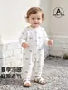 Ropa de Verano para Bebé, Mameluco para Bebé, Ropa de Verano Fina de Manga Larga Clase A para Bebés, Ropa para Exteriores