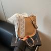 Moda Tendencia Diseño Nicho Casual Bolso Cuadrado Pequeño 2025 Primavera Nuevo Elegante Bolso Texturizado de Un Hombro Cruzado para Mujer
