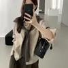 Novedades para Otoño 2026: Chal de punto suelto casual estilo coreano, chal de punto estilo coreano, bufanda versátil de color liso con un sentido de atmósfera