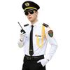 Traje de Ropa de Trabajo de Seguridad Nuevo 2024 Hombres Camisa Blanca Departamento de Ventas Uniforme de Conserje de Imagen Uniforme de Propiedad de Seguridad