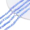 Ventas Directas de Fábrica Cuentas Facetadas Redondas Planas de Cristal de Vidrio de 8 mm Cuentas Sueltas Accesorios de Joyería para Pulseras y Collares Hechos a Mano para Bricolaje