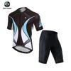 Xintown Roupa de Ciclismo Secagem Rápida Conjunto de Camisa e Bermuda de Ciclismo Masculina Bicicleta de Estrada Secagem Rápida Manga Curta Justa