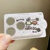 Adecuado para Apple 17P/17PM/18P/18PM, lente de cobertura completa todo en uno de nicho de dibujos animados, lindo protector de lente Apple