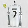 2526 Temporada Camisa do Liverpool Barcelona Real Madrid Manchester United Yamal C. Ronaldo Wiles Manga Longa Jogador Uniforme de Futebol