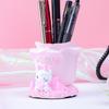 Creativo y Lindo Soporte para Bolígrafos de Huevo de Tiburón Mascota y Almacenamiento de Otros Artículos de Papelería, Luz Nocturna para Dormitorio de Bebé, Adornos de Escritorio al Por Mayor