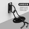 Ancla para Cuerda de Batalla, Cuerda para Balanceo, Escalada, Cuerda para Entrenamiento de Fuerza Física, Soporte para Cuerda de Suspensión, Conjunto de Montaje en Pared, Estante para Almacenamiento de Ganchos