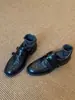 Versión de Piel de Oveja~Mocasines de Velcro Estilo Británico para Mujer 2026 Nuevos Zapatos Pequeños de Cuero Retro con Tacón Grueso para Desplazamiento