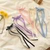 Nova Chegada Bow Ribbon Grampo de Cabelo Fita Feminina Duckbill Clip Grampo de Cabelo Simples All-match Internet Red Hair Acessórios