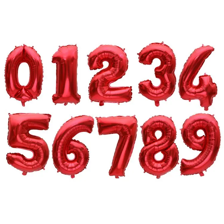 红数字