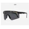 Gafas Pitviper Transfronterizas para Mujer, Gafas Deportivas Cortavientos de Alta Gama para Hombre, Gafas de Sol Polarizadas Coloridas para Adultos al Aire Libre