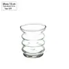 Vendas de fábrica copo de vidro transparente para vela copo para vela de aromaterapia DIY castiçal quadrado redondo copo pequeno para vela artesanato
