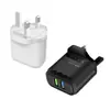 Nuevo cargador de teléfono de carga rápida USB dual con encaje transfronterizo, adecuado para teléfonos Apple, Huawei y Android