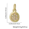 Collar Brújula Dorada Explosiva Transfronteriza Placa de Actriz Chapado en Oro Diamante Traje Alta Moda Elegante Cadena para Clavícula