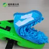 X5 h2o azul triângulo chenille pano de cobertura para cabeça de esfregão a vapor acessórios para esfregão tapete de reposição para esfregão a vapor