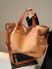 Bolso de lona de gran capacidad para mujer, bolso de mano, bolso de hombro portátil sencillo para estudiantes universitarios, bolso cruzado para uso diario, 2024