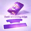 Tiras Blanqueadoras de Dientes Pap Purple 7D Tiras Blancas Tiras Blanqueadoras de Dientes para Blanquear y Eliminar el Amarilleamiento Blanqueamiento en el Extranjero Transfronterizo