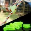 Su Mi Outdoor Luminous Rope Buckle Tent Fluorescente Triângulo Fivela Segurança Aviso Ajustável Filme Canopy Wind Corda Plástico Tamanho Grande