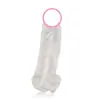 Maza de Triple Bloqueo Directo de Fábrica Productos para Adultos Silicona Líquida Utensilios para Adultos Set de Cristal Textura