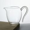 Mango Puntiagudo Vidrio de Borosilicato Alto Taza de Ceremonia Divisor de Té Transparente Pingüino Taza de Ceremonia Divisor de Té de Gran Capacidad