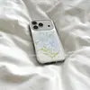 Aplicável à capa de celular Apple 17 cobertura total silicone ip16por à prova de queda novo iphone estrelas gradiente flor de lírio