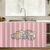 Cortinas para Cubrir Gabinetes al por Mayor, Estantes de Almacenamiento, Artículos Varios, Zapateros, Cortinas Decorativas a Prueba de Polvo, Cortinas Divisorias para Gabinetes Autoadhesivas de Velcro