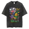 Código Europeu TransfronteiriçoHomens Anime Japonês Vintage Pokemon Estampa Gengar