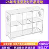 Suporte de Exibição de Acrílico Personalizado de Mesa Jogo de Chá Armário Multi-Tesouros Rack de Armazenamento Armazenamento de Utensílios de Chá Seis Compartimentos Rack Escada Transparente