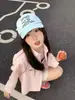 Camisa casual estampada estilo coreano para mulheres, jaqueta fina de manga comprida, cardigã casual fino com gola polo