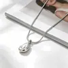 Lele Jewelry Moda Más Vendido Acero Inoxidable Simple Colgante Geométrico Collar Joyería con un Diseño Único y Elegante para Mujeres