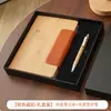 Popular Cuaderno A5 con Patrón de Bambú con Cierre Magnético, Costuras de PU, Libro de Registro para Reuniones Culturales de Oficina