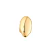 Dientes de Oro Brillantes Hip-Hop Ortodoncia Diente de Vampiro Dorado Individual Prótesis Dental Accesorios de Halloween Joyería Unisex