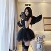 Disfraz de conejita para cosplay, disfraz de conejo, juego de rol, sexy, puro deseo, fiesta en discoteca, pequeño ángel diablo, disfraz de cosplay