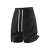 Calça Curta de Cinco Pontos Casual Solta Simples para o Dia a Dia Versátil Nova Moda