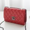 Bordado de Diamantes Personalizado 2026 Nuevo Estilo Coreano y Japonés Dulce Dama Moda Versátil Bolsa Cuadrada Pequeña Hombro Único Cruzada Bolso para Mujer de Moda